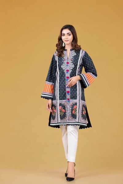 Gul Ahmed Ready To Wear Cambric Digital Printed Shirt WGK-LWS-DP-253