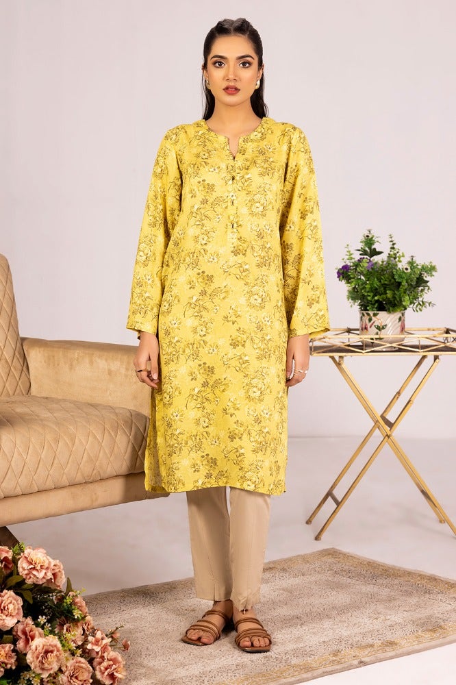 Gul Ahmed 01 Piece Stitched Slub Viscose Printed Shirt WGK-SVW-DP-3179