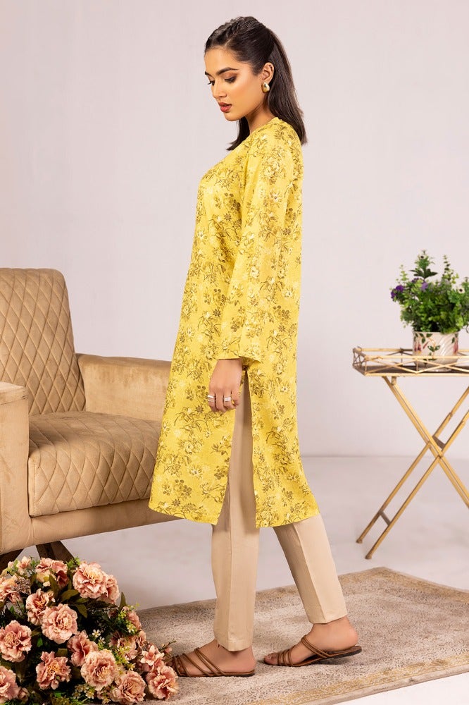 Gul Ahmed 01 Piece Stitched Slub Viscose Printed Shirt WGK-SVW-DP-3179