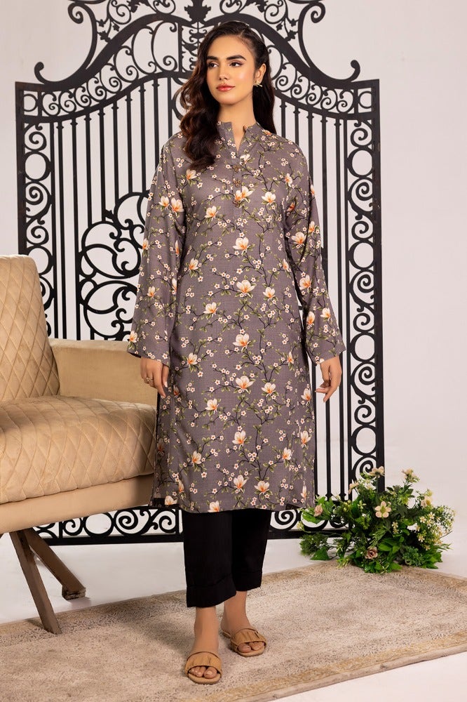 Gul Ahmed 01 Piece Stitched Slub Viscose Printed Shirt WGK-SVW-DP-3180