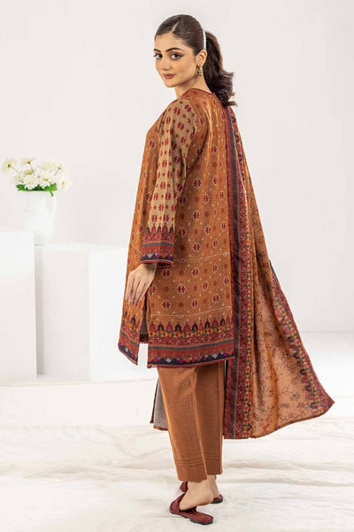 Gul Ahmed 3 Piece Printed Dhanak Unstitched Suit WNS-32189 A