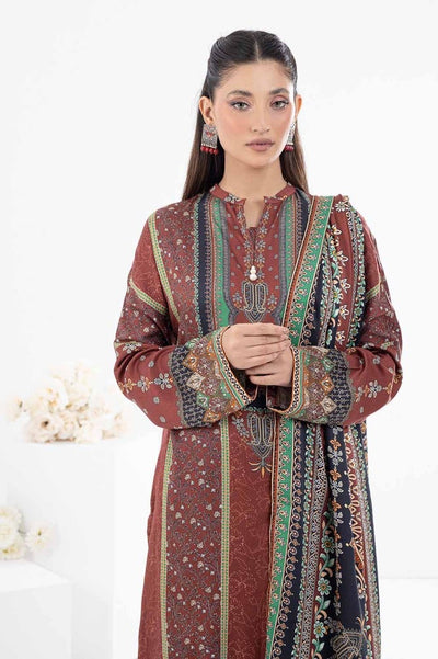 Gul Ahmed 3PC Printed Cotail Unstitched Suit WNS-32249 A