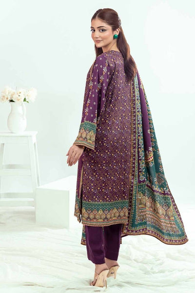 Gul Ahmed 3PC Printed Cotail Stitched Suit WNS-32249 B