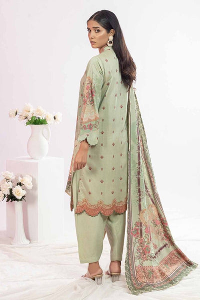 Gul Ahmed 3 Piece Printed Chambray Unstitched Suit WNS-32281 A