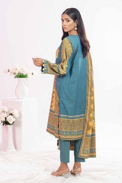 Gul Ahmed 3 Piece Printed Chambray Unstitched Suit WNS-32295 A