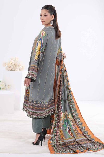 Gul Ahmed 3PC Printed Cotail Stitched Suit WNS-32297 B