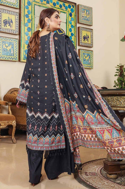 Gul Ahmed 3 Piece Printed Khaddar Unstitched Suit WNS-32356