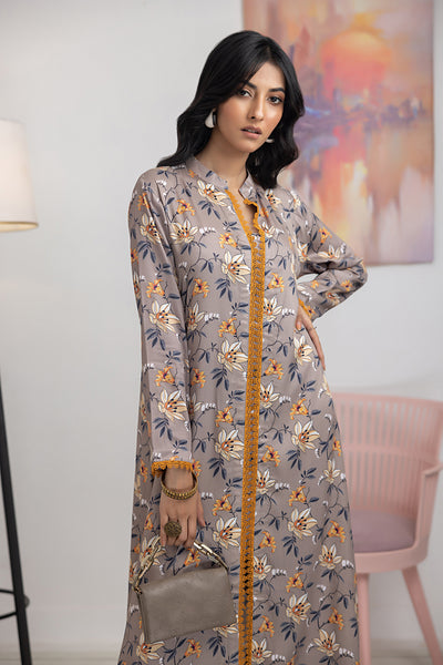 Gul Ahmed 1 Piece Unstitched Printed Cotail Shirt WNSS-32001