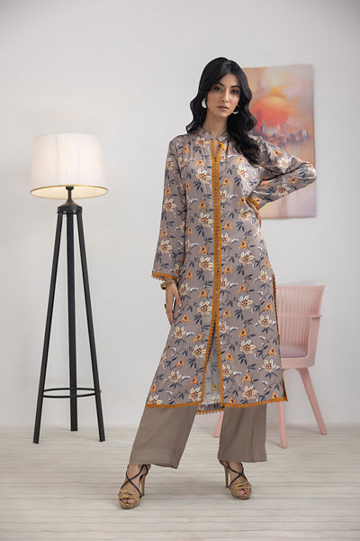 Gul Ahmed 1 Piece Unstitched Printed Cotail Shirt WNSS-32001