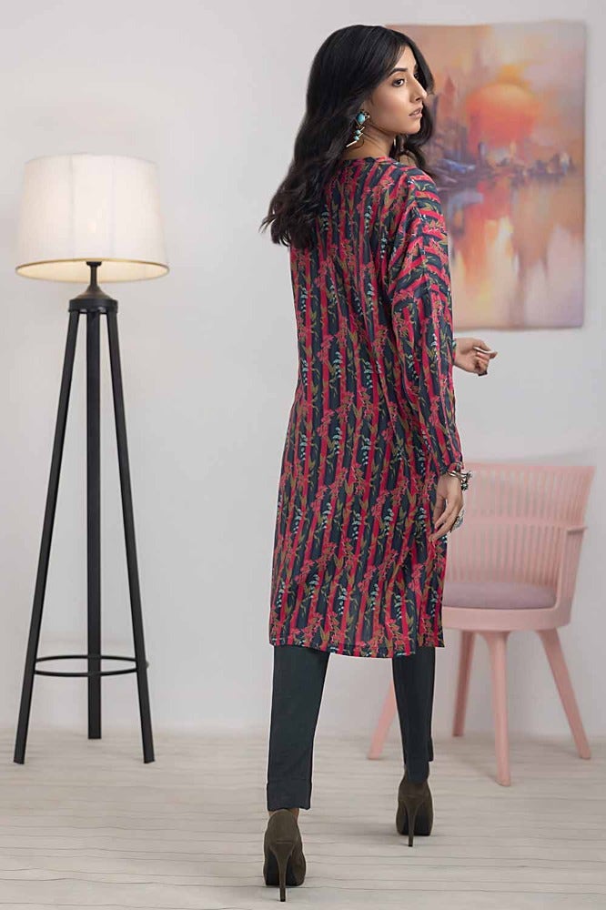 Gul Ahmed 1 Piece Printed Linen Shirt WNSS-32004