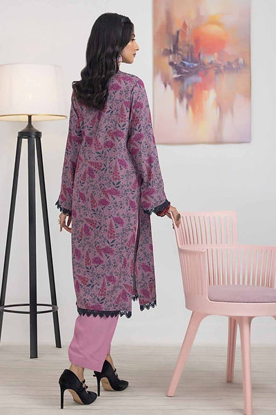 Gul Ahmed 1 Piece Printed Dhanak Unstitched Shirt WNSS-32007