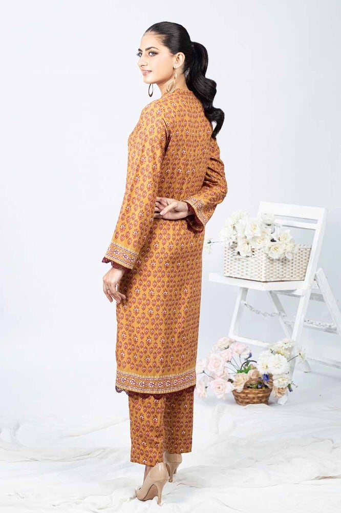 Gul Ahmed 1PC Printed Linen Unstitched Shirt WNSS-32012