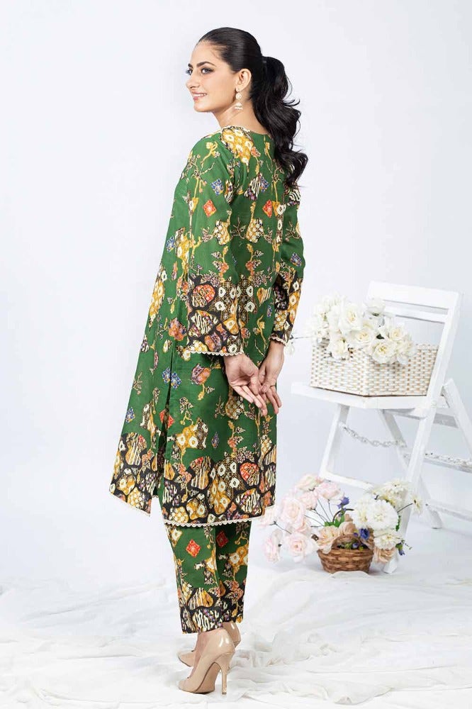 Gul Ahmed 1PC Printed Khaddar Unstitched Shirt WNSS-32014