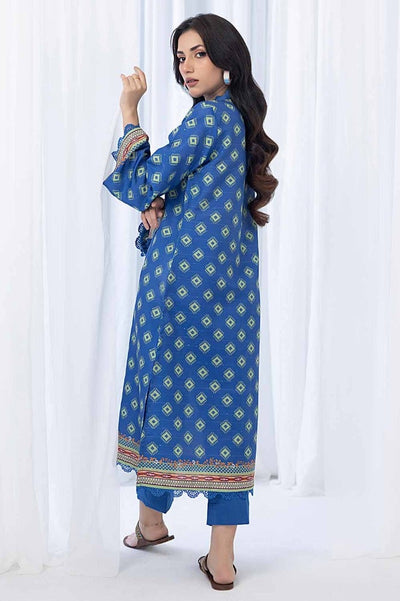 Gul Ahmed 1 Piece Printed Sequins Stripe Unstitched Shirt WNSS-32018