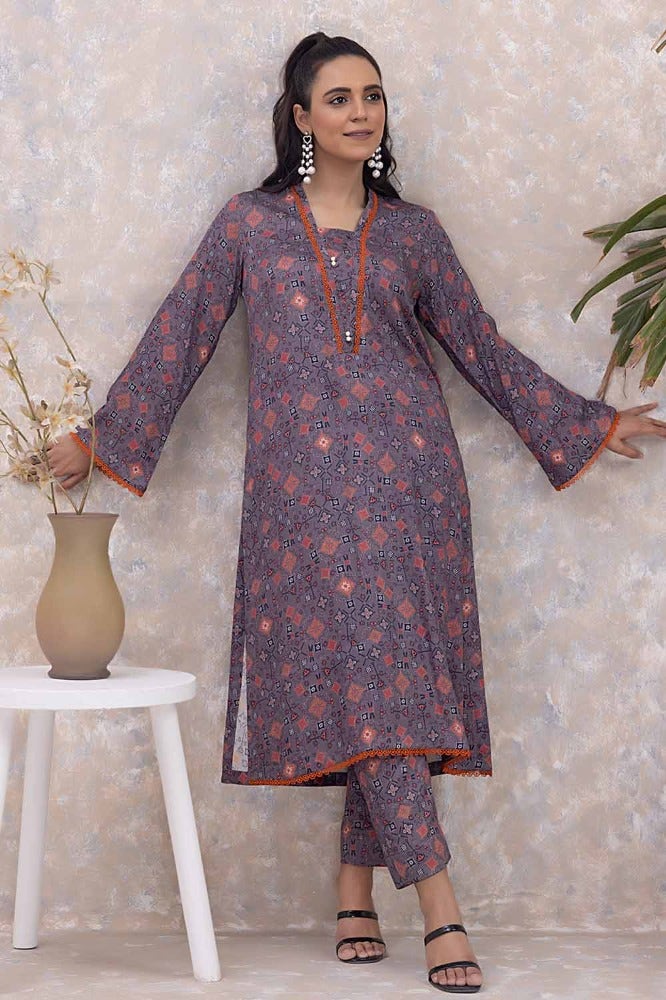 Gul Ahmed 2 Piece Cotail Unstitched Suit WNST-32052