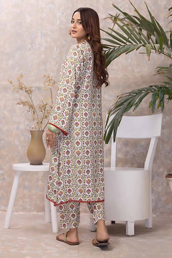 Gul Ahmed 2 Piece Cotail Unstitched Suit WNST-32053