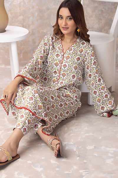 Gul Ahmed 2 Piece Cotail Unstitched Suit WNST-32053