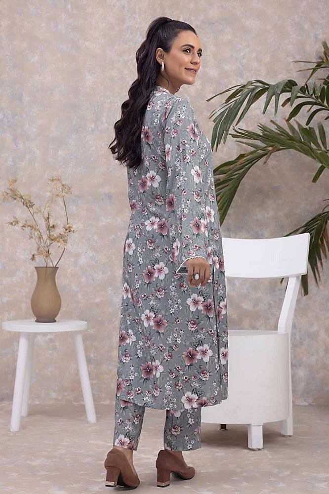 Gul Ahmed 2 Piece Linen Unstitched Suit WNST-32057