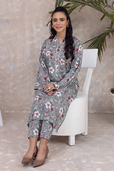 Gul Ahmed 2 Piece Linen Unstitched Suit WNST-32057