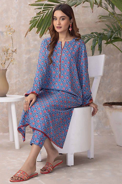 Gul Ahmed 2 Piece Linen Unstitched Suit WNST-32058