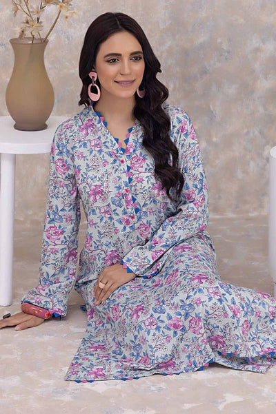 Gul Ahmed 2 Piece Linen Unstitched Suit WNST-32060