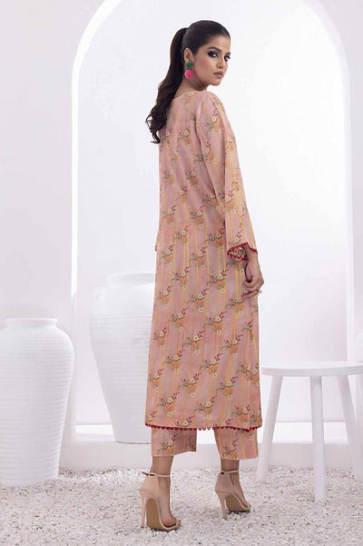 Gul Ahmed 2 Piece Printed Karandi Unstitched Suit WNST-32067