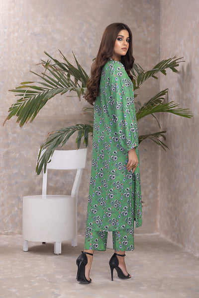 Gul Ahmed 2PC Unstitched Printed Karandi Shirt Printed Karandi Trouser WNST-32068