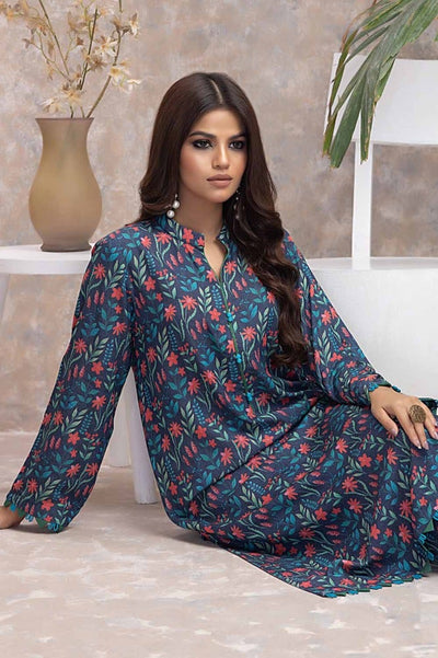 Gul Ahmed 2 Piece Printed Karandi Unstitched Suit WNST-32070