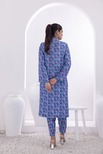 Gul Ahmed 2PC Unstitched Printed Karandi Shirt Printed Karandi Trouser WNST-32071