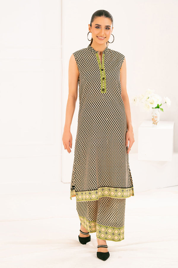 Gul Ahmed 2 Piece Unstitched Printed Khaddar Suit WNST-52001