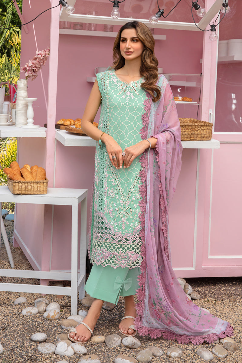 Rang Rasiya 3 Piece Unstitched Embroidered Festive Lawn Suit - ZOEY