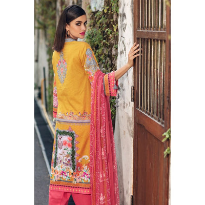 Gul Ahmed Ready to wear  Embroidered Jacquard 3 Piece Suit BCT-03