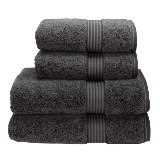 Christy Supreme Hygro 650gsm Cotton Towels - Graphite