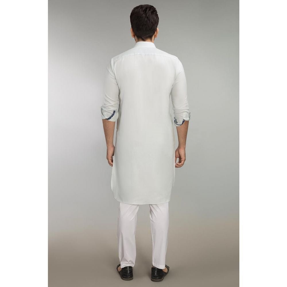 Gul Ahmed Ready to Wear Men 100% Cotton Fashion Stitched Suit Regular Fit Mint SKS-135