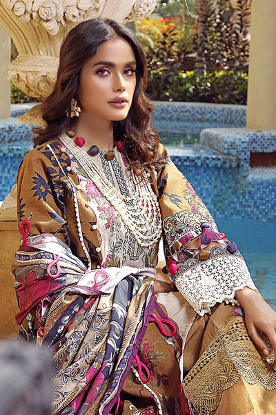 Jade Classic Revitalized by Firdous Lawn 3 Piece Unstitched Printed Khaddar Suit - D-19488 A