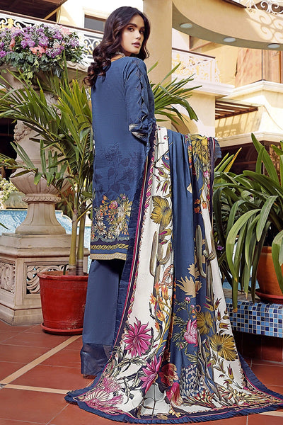 Jade Classic Revitalized by Firdous Lawn 3 Piece Unstitched Printed Khaddar Suit - D-19810 A