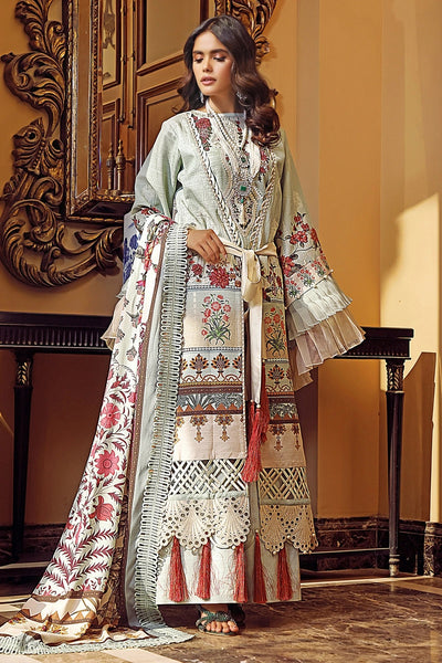 Jade Classic Revitalized by Firdous Lawn 3 Piece Unstitched Printed Khaddar Suit - D-19893 B