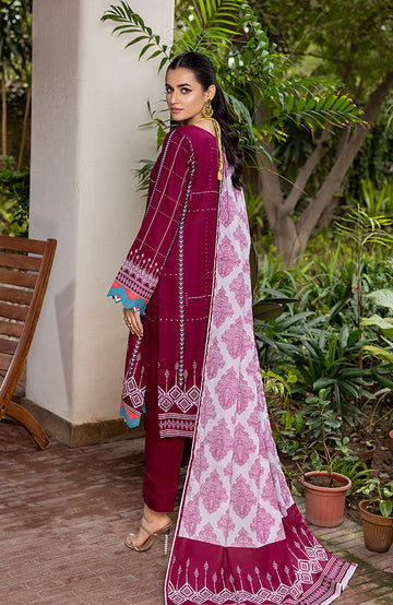 Al Zohaib 3 Piece Unstitched Lawn Suit ANL1-22-05C