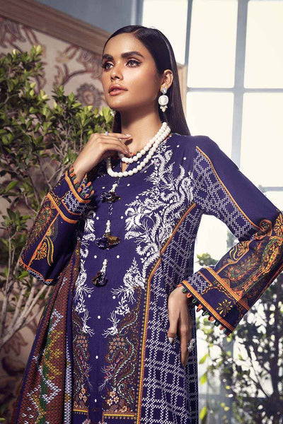Gul Ahmed 3PC Unstitched Printed Pashmina Shawl Suit AP-12064