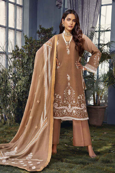 Gul Ahmed 3PC Unstitched Printed Pashmina Shawl Suit AP-12098