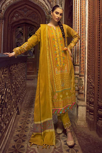Gul Ahmed 3PC Pashmina Shawl Unstitched Suit AP-22009