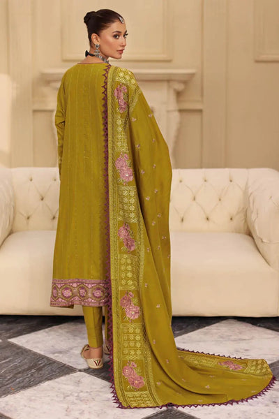 Gul Ahmed 3PC Pashmina Shawl Unstitched Embroidered Suit AP-22019