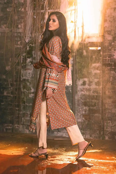 Gul Ahmed 3PC Unstitched Ayudia Suit AY-12026 B