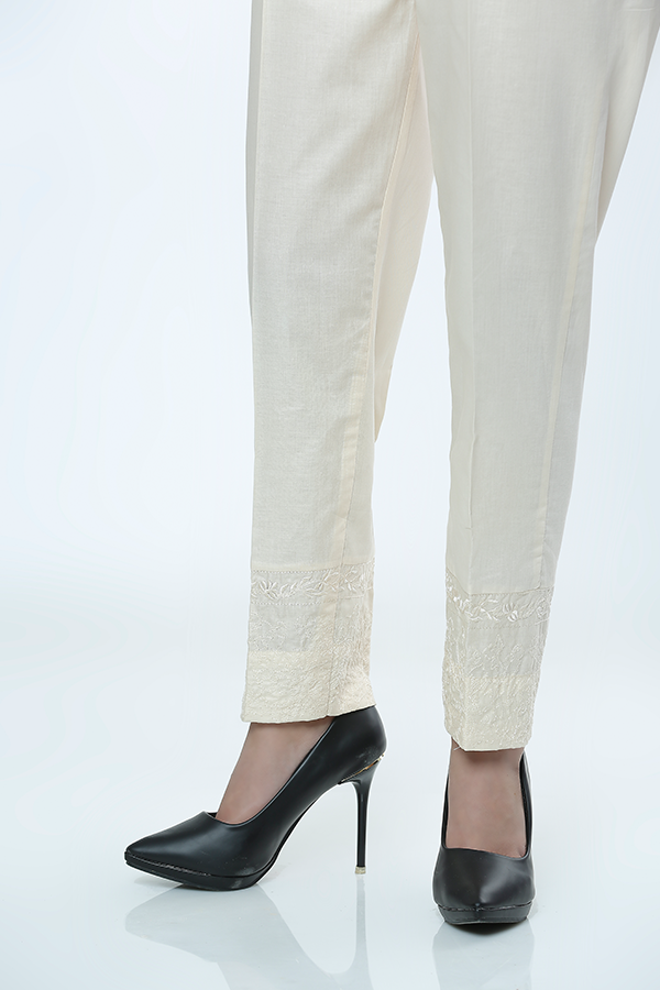 LSM Embroidered Stitched Trousers LSM-40