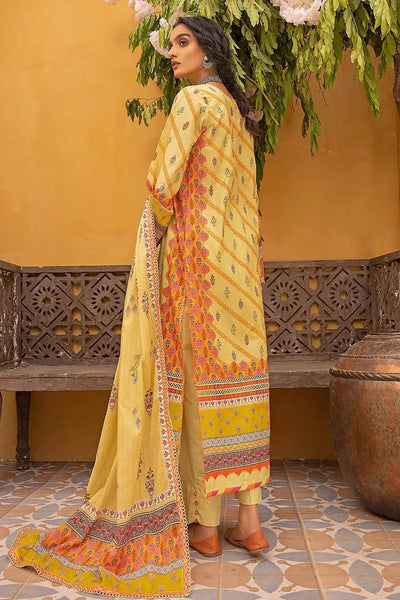 Gul Ahmed 3PC Unstitched Cotton Embroidered Suit CBE-22012