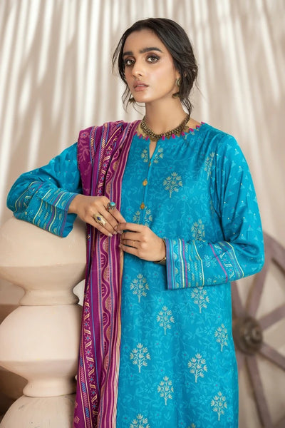 Lakhany 03 Piece Unstitched Pearl Printed Suit CGC-4016