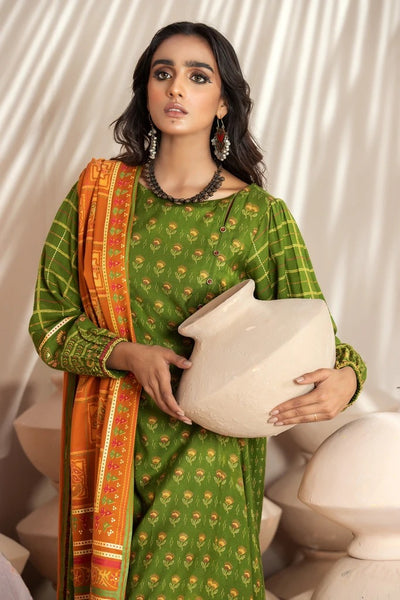 Lakhany 03 Piece Unstitched Pearl Printed Suit CGC-4019