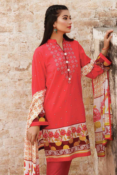 Gul Ahmed 3PC Digital Printed Lawn Stitched Suit CL-12011 B