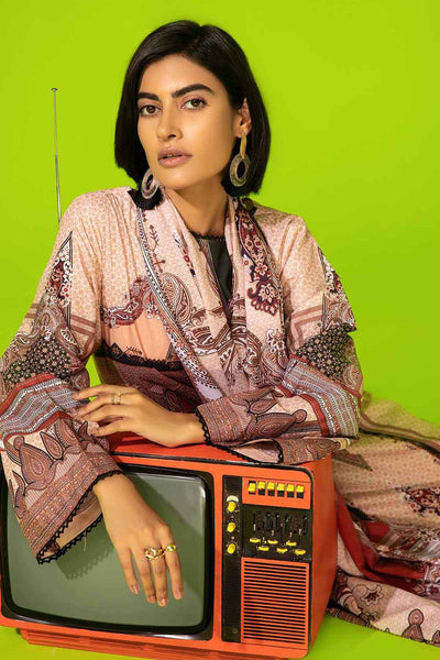 Gul Ahmed 3PC Digital Printed Lawn Stitched Suit CL-12505 B