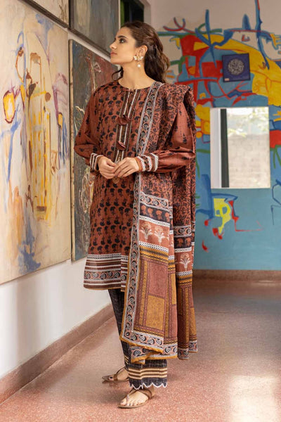 Gul Ahmed 3 Piece Unstitched Lawn Printed Suit CL-1325 A